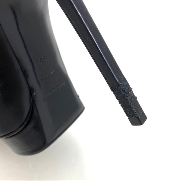 Saint Laurent Pointed Toe Platform High Heel Pumps in Black - Picture 10 of 10